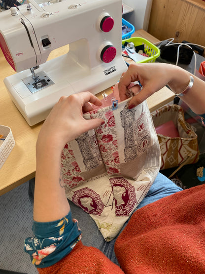 Cours de couture adulte à l'année (2h/semaine)