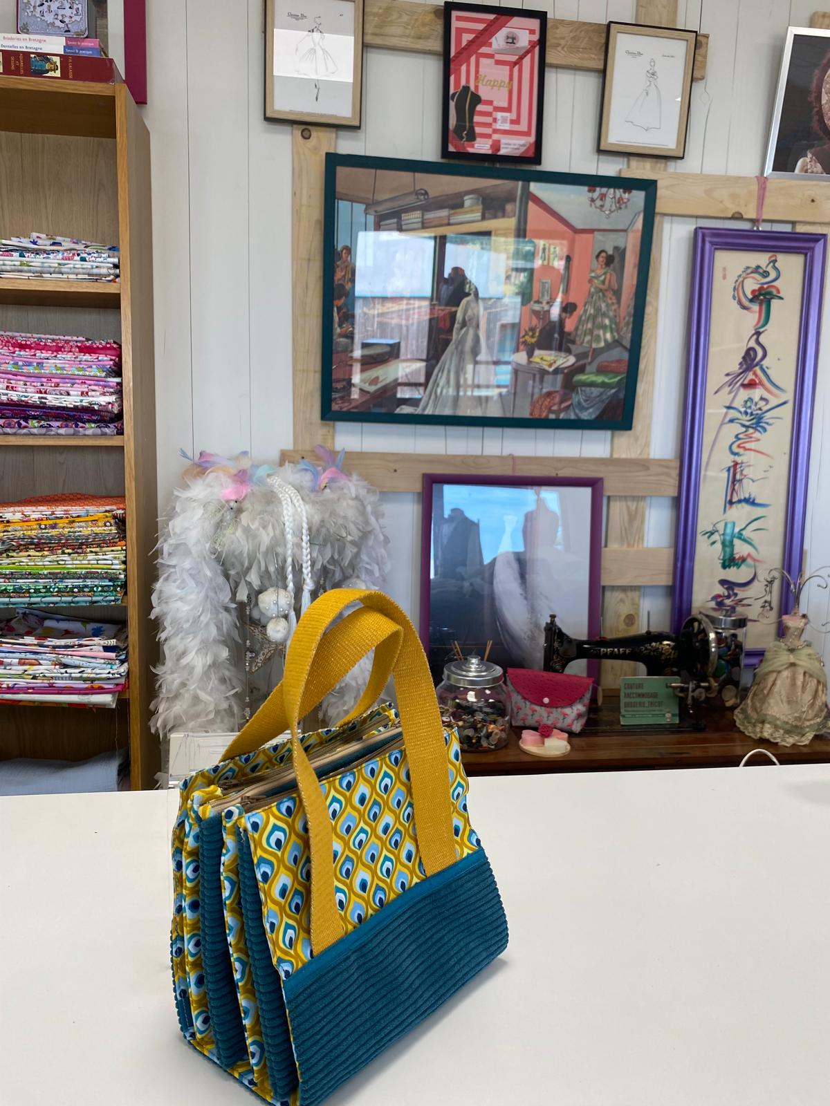 Anaïs – Le sac aux quatre pochettes | G. Création