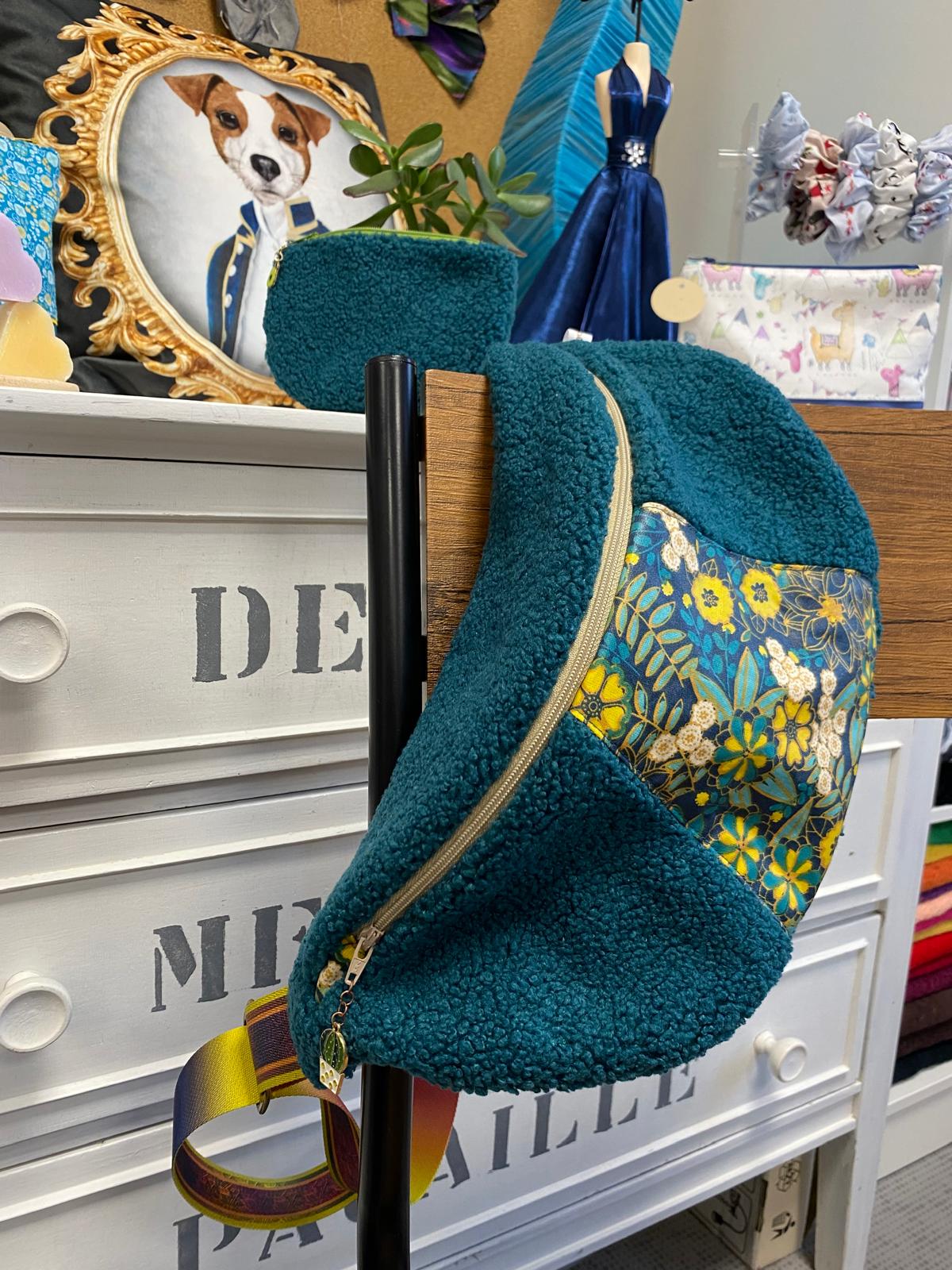 Ninon & Jean – sac banane & porte-monnaie assortis | G. Création