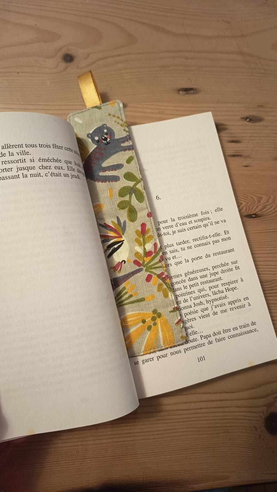 Hector – Le marque-page qui veille sur votre lecture | G. Création